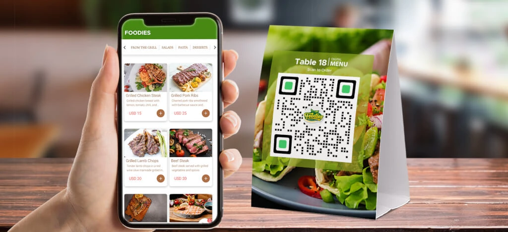 Digital QR Menu