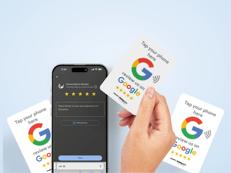 NFC Google Review Card